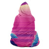 Duskwave Hooded Blanket - Vaporwave Clothing - Aesthetic Clothing