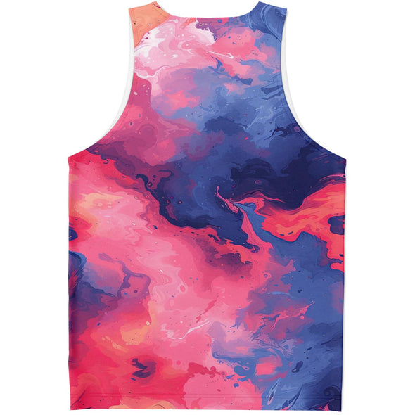 Quantum Tides Tank Top - Vaporwave Clothing - Aesthetic Clothing