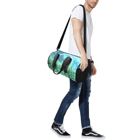 Minty Wonderland Duffle Bag - Vaporwave Clothing - Aesthetic Clothing