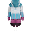 Electric Desert Longline Hoodie - Vaporwave Clothing - Aesthetic Clothing