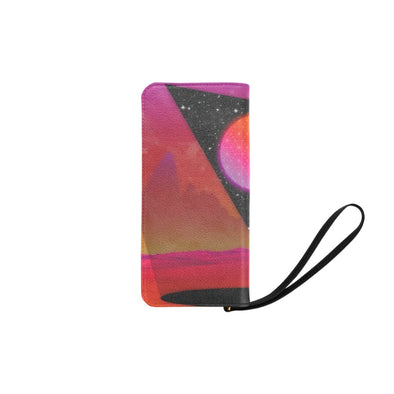 Desert Continuum Wristlet Wallet - Vaporwave Clothing - Aesthetic Clothing
