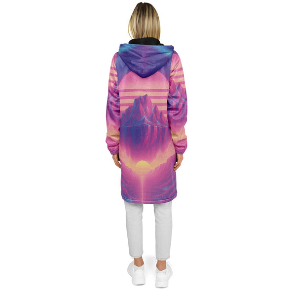 Aerolith Zip Cloak - Vaporwave Clothing - Aesthetic Clothing
