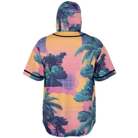 Canopy Hooded Jersey - Vaporwave Clothing - Aesthetic Clothing