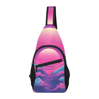 Duskwave Sling Bag - Vaporwave Clothing - Aesthetic Clothing