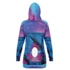 The Visitor Hoodie Dress - Vaporwave Clothing - Aesthetic Clothing