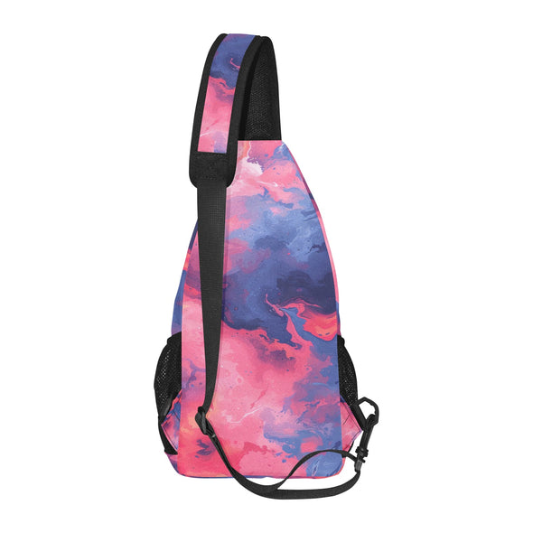 Quantum Tides Sling Bag - Vaporwave Clothing - Aesthetic Clothing