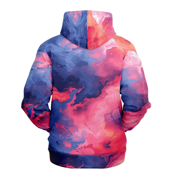 Quantum Tides Hoodie - Vaporwave Clothing - Aesthetic Clothing
