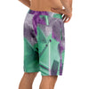 City of Radiance Board Shorts - Vaporwave Clothing - Aesthetic Clothing