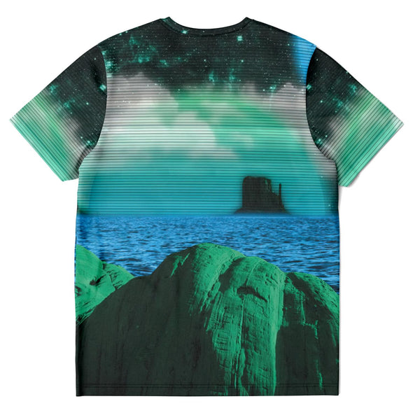 Emerald Canyon Tee - Vaporwave Clothing - Aesthetic Clothing