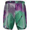 City of Radiance Men's 2-in-1 Shorts - Vaporwave Clothing - Aesthetic Clothing