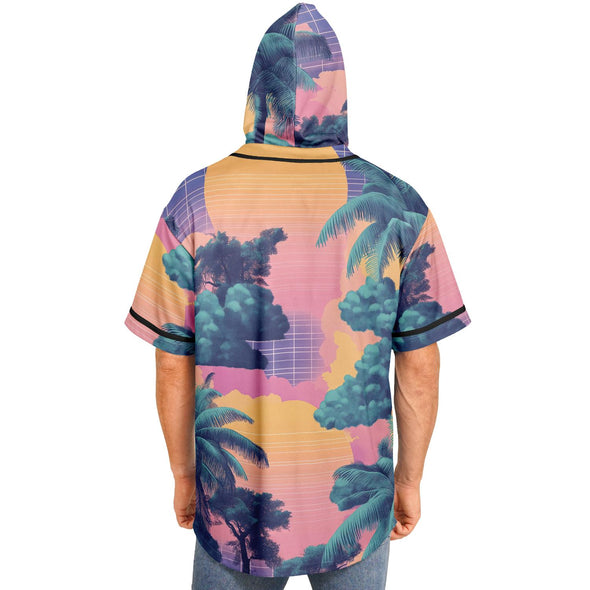 Canopy Hooded Jersey - Vaporwave Clothing - Aesthetic Clothing