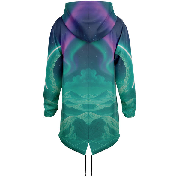 Astral Gateway Longline Hoodie - Vaporwave Clothing - Aesthetic Clothing
