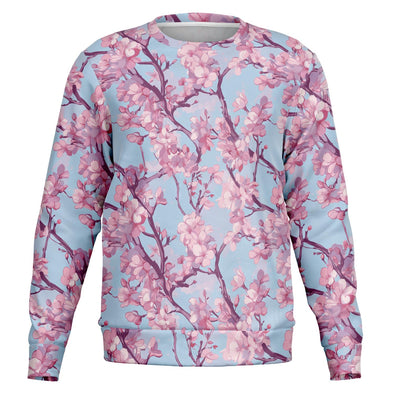 Cherry Blossom Sweatshirt - Vaporwave Clothing - Aesthetic Clothing