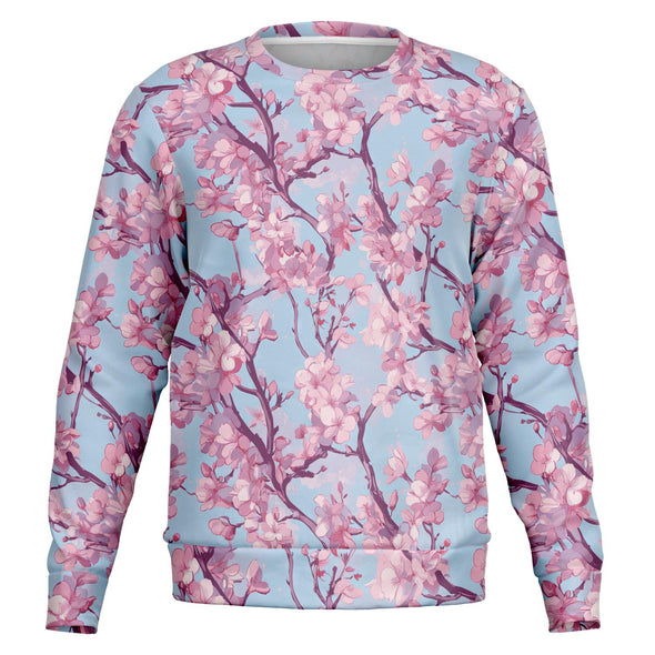 Cherry Blossom Sweatshirt - Vaporwave Clothing - Aesthetic Clothing