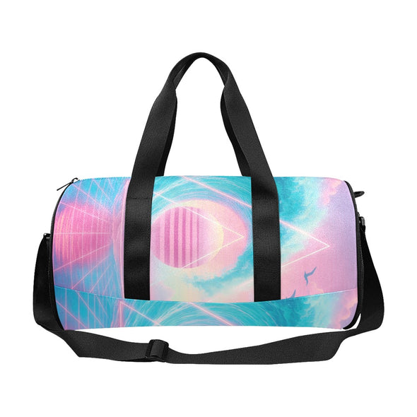 Grid Tide Duffle Bag - Vaporwave Clothing - Aesthetic Clothing