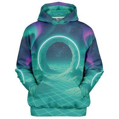 Astral Gateway Heavy Hoodie - Vaporwave Clothing - Aesthetic Clothing