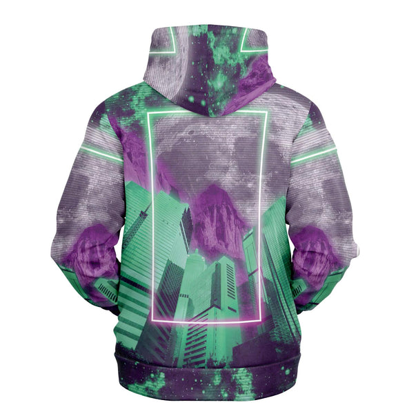 City of Radiance Hoodie - Vaporwave Clothing - Aesthetic Clothing