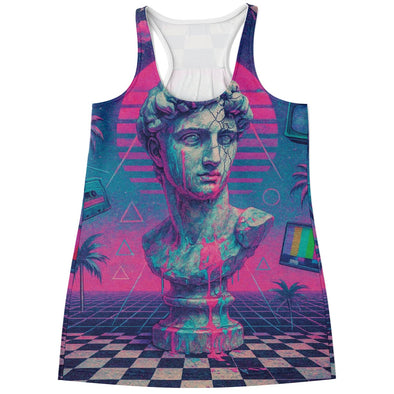 Anachron Racerback Tank Top - Vaporwave Clothing - Aesthetic Clothing