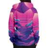 Duskwave Zip Hoodie - Vaporwave Clothing - Aesthetic Clothing