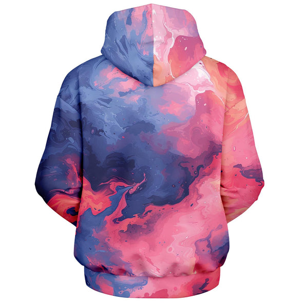 Quantum Tides Heavy Hoodie - Vaporwave Clothing - Aesthetic Clothing