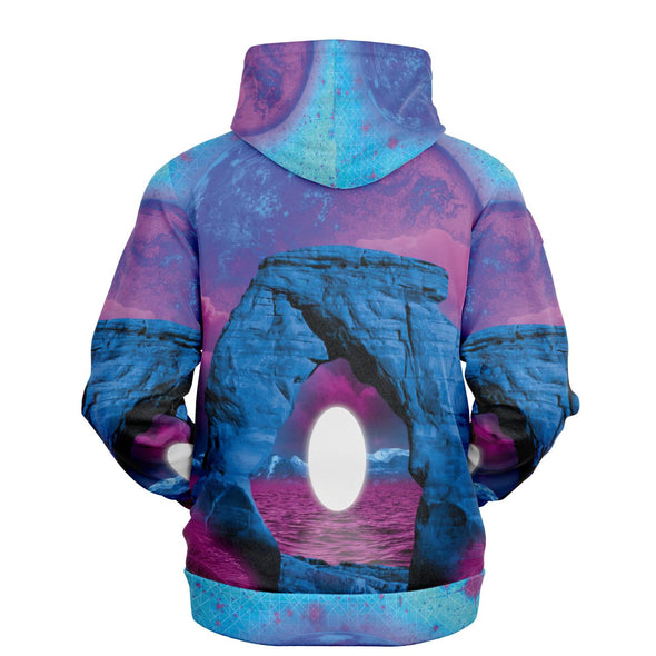 The Visitor Hoodie - Vaporwave Clothing - Aesthetic Clothing