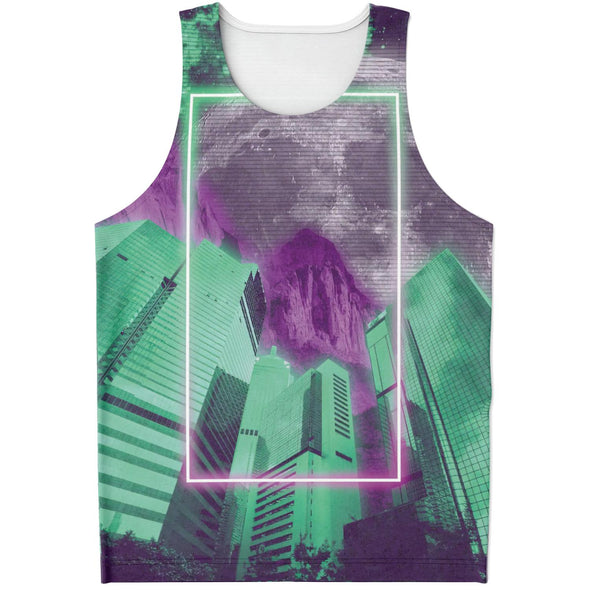City of Radiance Tank Top - Vaporwave Clothing - Aesthetic Clothing