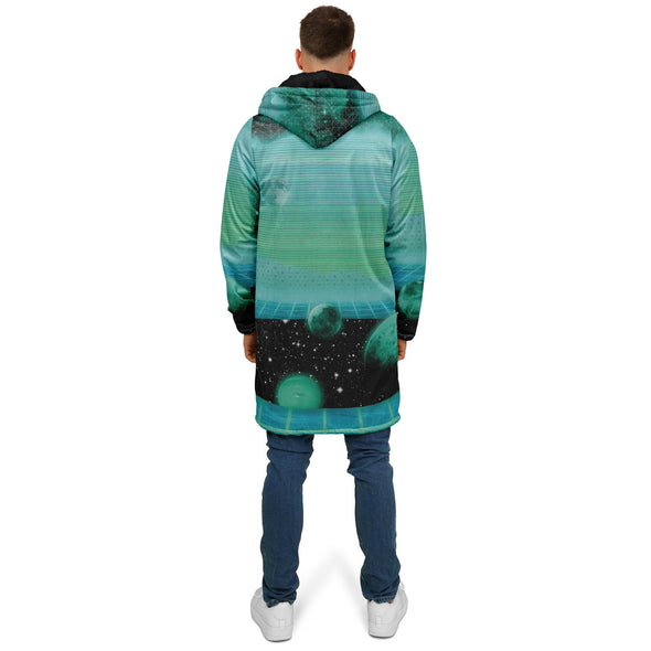 The Merge Zip Cloak - Vaporwave Clothing - Aesthetic Clothing