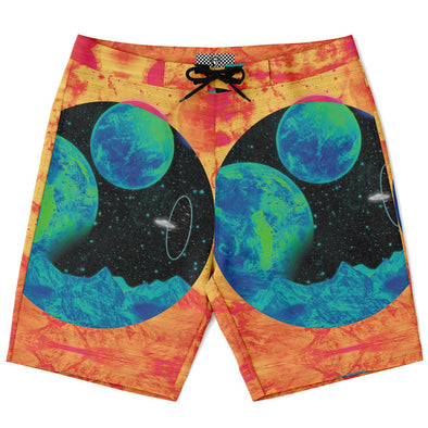 Juncture Board Shorts - Vaporwave Clothing - Aesthetic Clothing