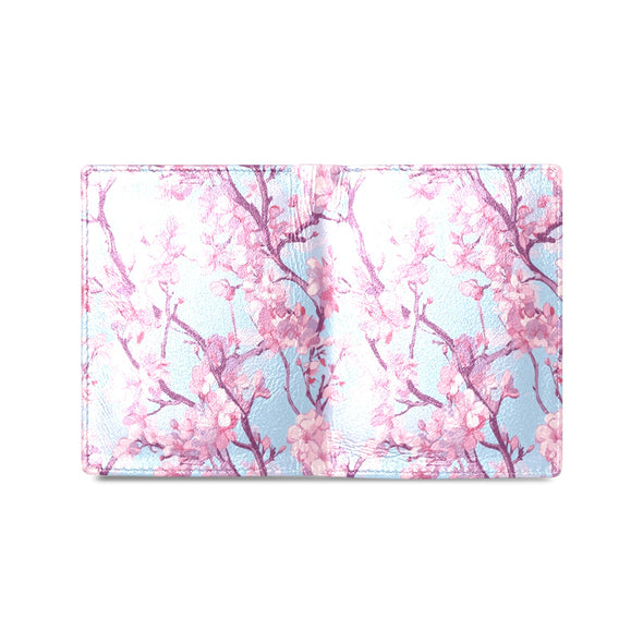 Cherry Blossom Bifold Wallet - Vaporwave Clothing - Aesthetic Clothing