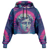 Anachron Cropped Hoodie - Vaporwave Clothing - Aesthetic Clothing