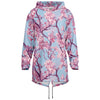 Cherry Blossom Longline Hoodie - Vaporwave Clothing - Aesthetic Clothing