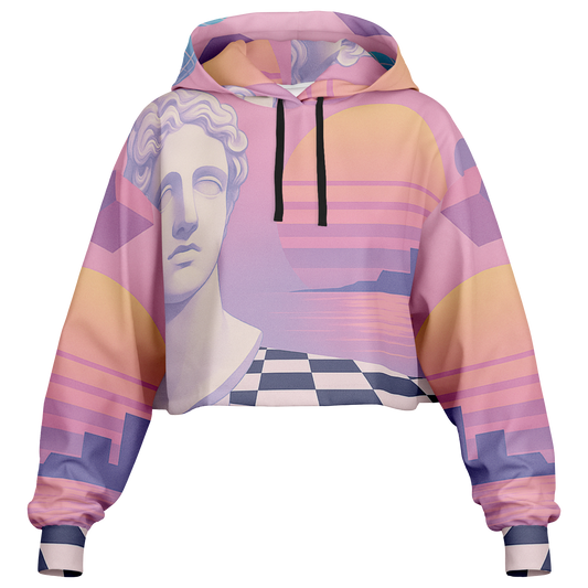 Corinthian Cropped Hoodie