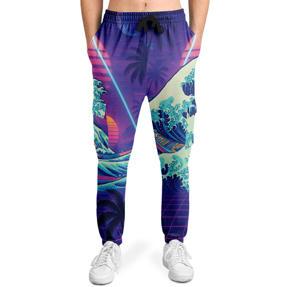 Neonami Cargo Joggers - Vaporwave Clothing - Aesthetic Clothing