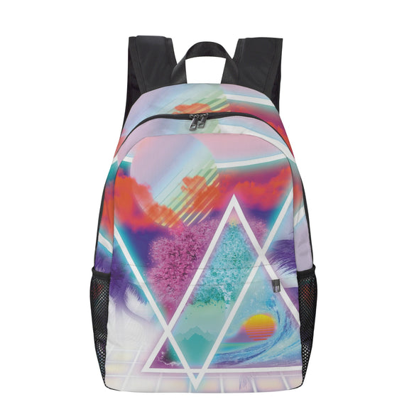 Dimensions Collide Backpack - Vaporwave Clothing - Aesthetic Clothing