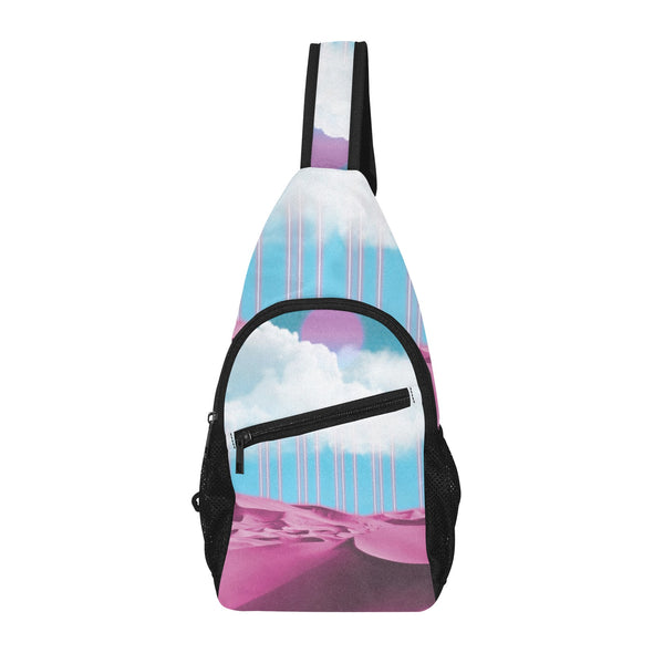 Electric Desert Sling Bag - Vaporwave Clothing - Aesthetic Clothing