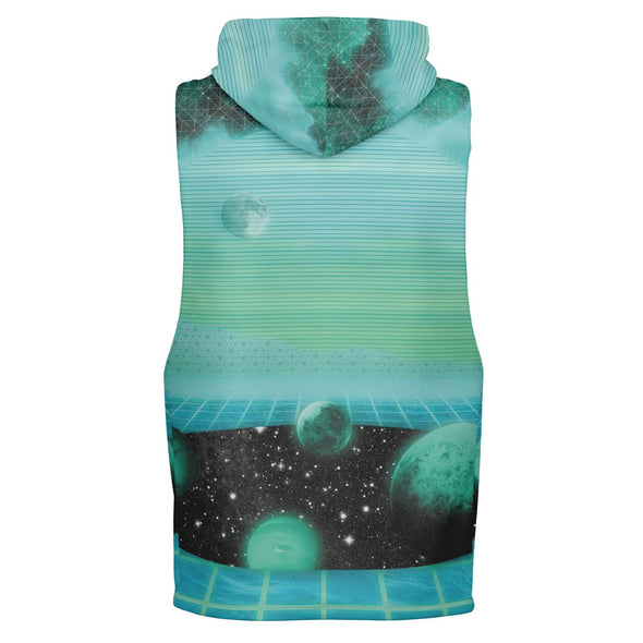 The Merge Tank Hoodie - Vaporwave Clothing - Aesthetic Clothing