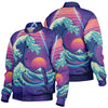 Neonami Varsity Jacket - Vaporwave Clothing - Aesthetic Clothing