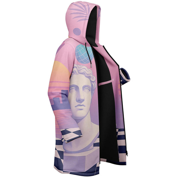 Corinthian Zip Cloak - Vaporwave Clothing - Aesthetic Clothing