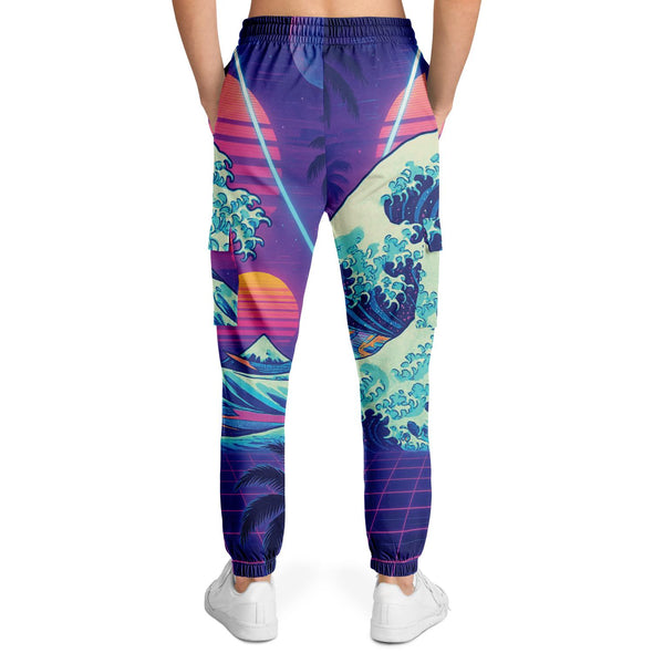 Neonami Cargo Joggers - Vaporwave Clothing - Aesthetic Clothing