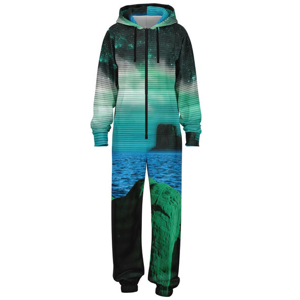 Emerald Canyon Jumpsuit - Vaporwave Clothing - Aesthetic Clothing