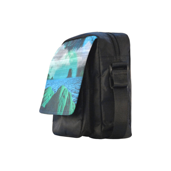 Emerald Canyon Crossbody Bag - Vaporwave Clothing - Aesthetic Clothing