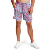 Cherry Blossom Men's 2-in-1 Shorts - Vaporwave Clothing - Aesthetic Clothing