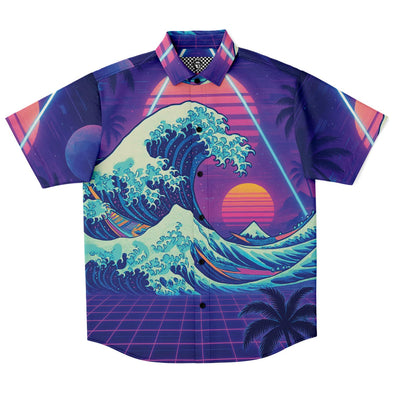 Neonami Button Down Shirt - Vaporwave Clothing - Aesthetic Clothing