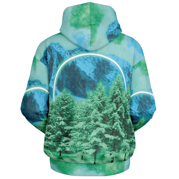 Minty Wonderland Heavy Hoodie - Vaporwave Clothing - Aesthetic Clothing