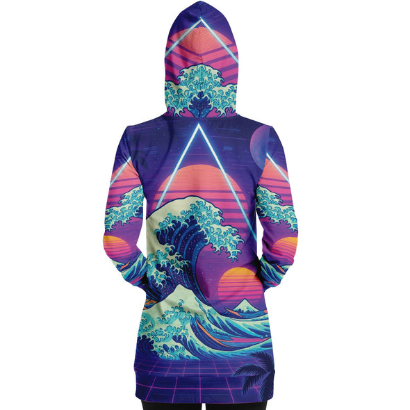 Neonami Hoodie Dress - Vaporwave Clothing - Aesthetic Clothing