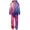 Quantum Tides Jumpsuit - Vaporwave Clothing - Aesthetic Clothing