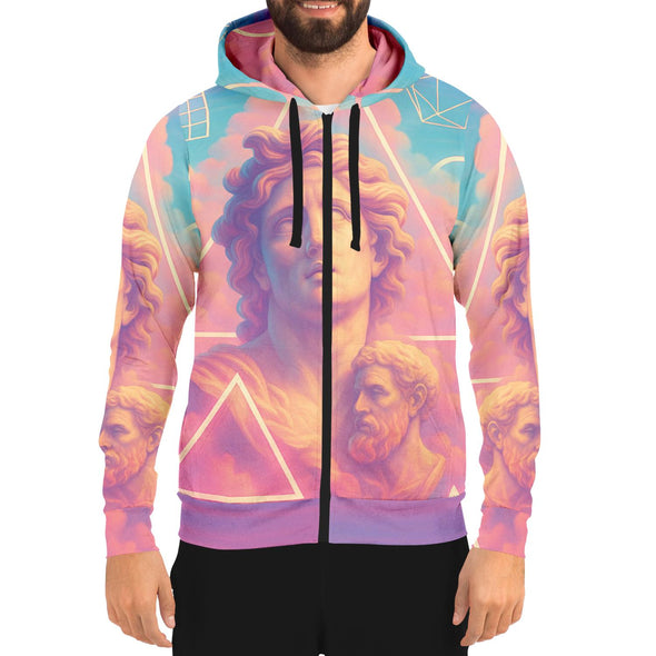 Apotheosis Zip Hoodie - Vaporwave Clothing - Aesthetic Clothing