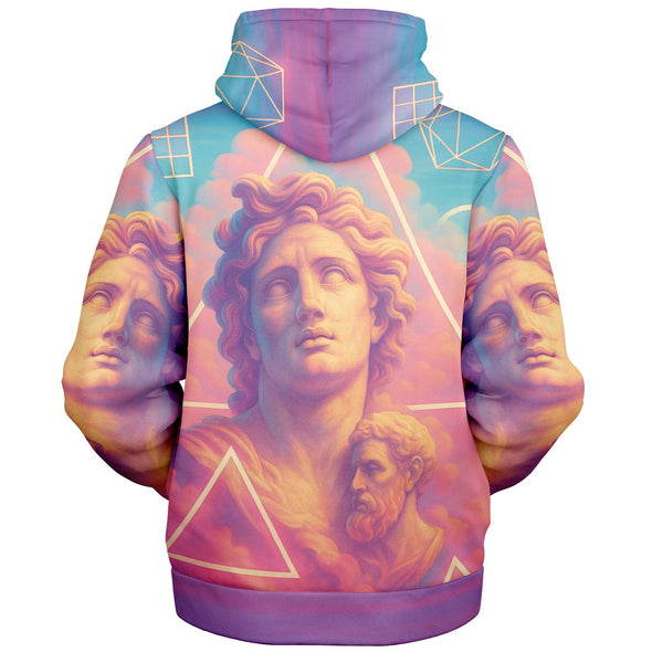Apotheosis Sherpa Hoodie - Vaporwave Clothing - Aesthetic Clothing