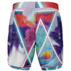 Dimensions Collide Men's 2-in-1 Shorts - Vaporwave Clothing - Aesthetic Clothing