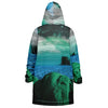 Emerald Canyon Zip Cloak - Vaporwave Clothing - Aesthetic Clothing